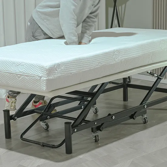 Hotel Use Time Saving Hi Low Mechanism Lift Bed